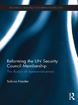 cover image of Reforming the UN Security Council Membership